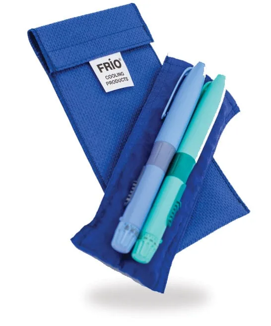 FRÍO DOPPEL cooling wallet shown by the manufacturer